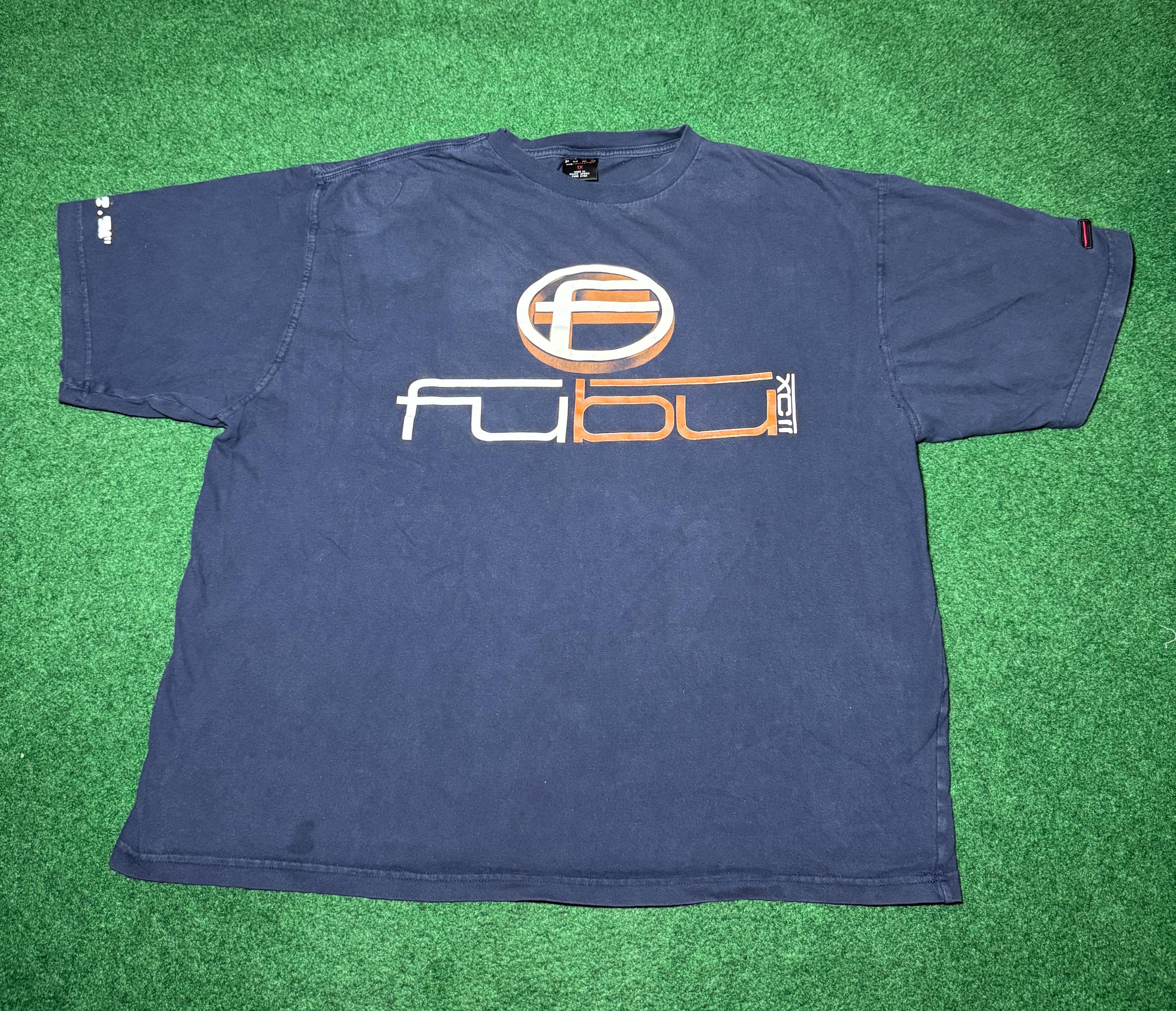 90s Y2K Fubu the Collection Baggy Ghetto T-shirt Rare Hip Hop