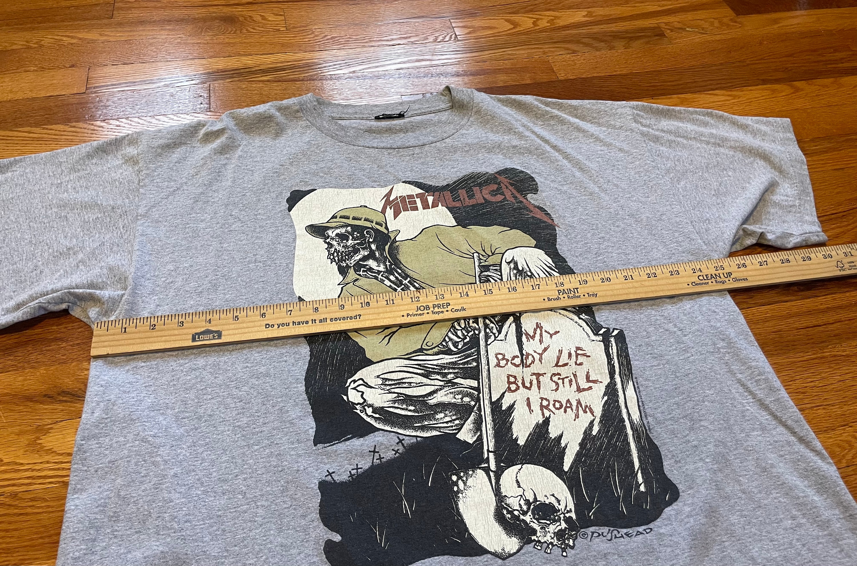 90s GIANT2枚タグ MetallicaパスヘッドTEE