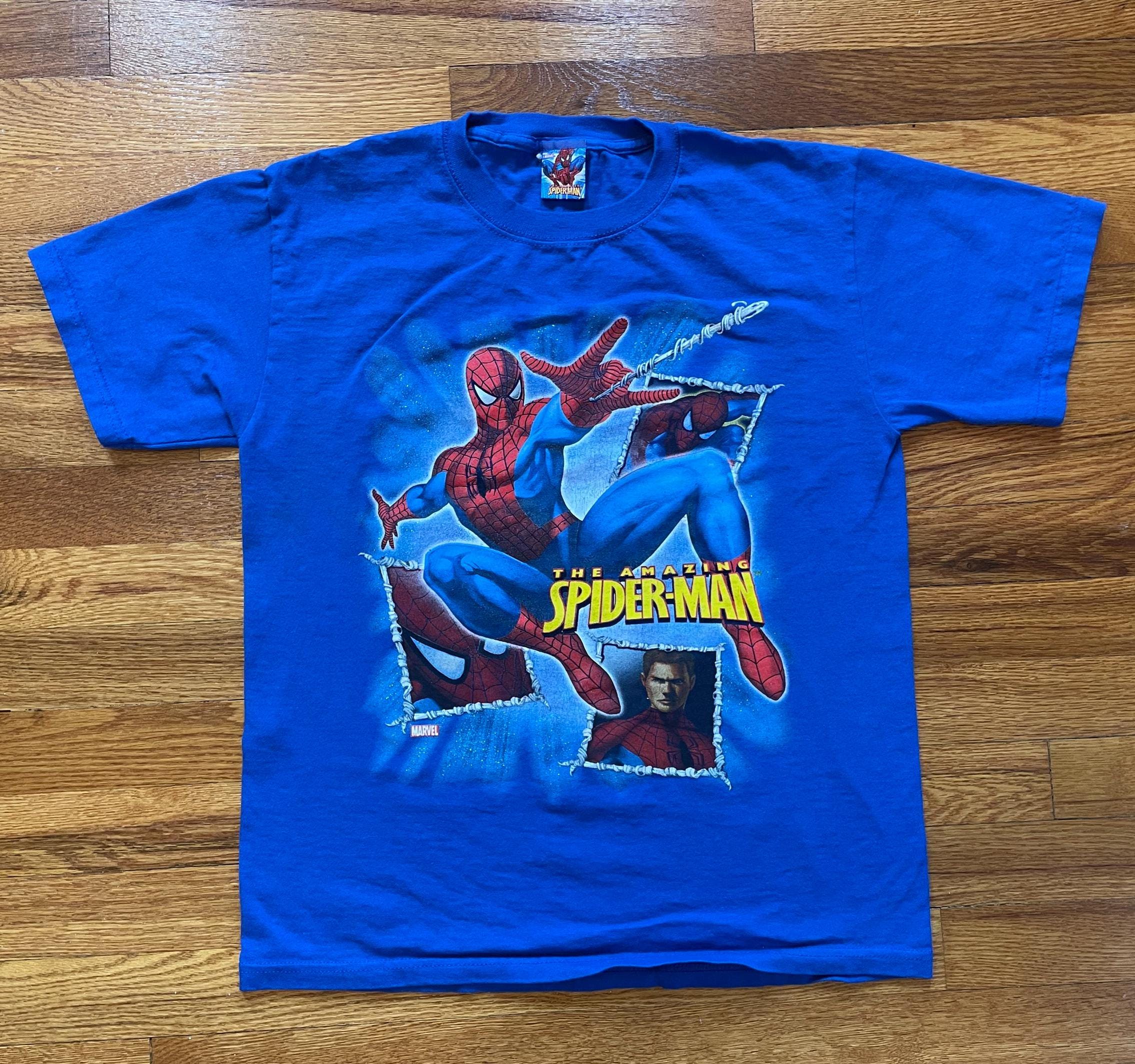 70s the AMAZING SPIDER-MAN VINTAGE Tシャツ The Amazing SpiderMan Vintage T Shirt for Men NATURAL S-5XL