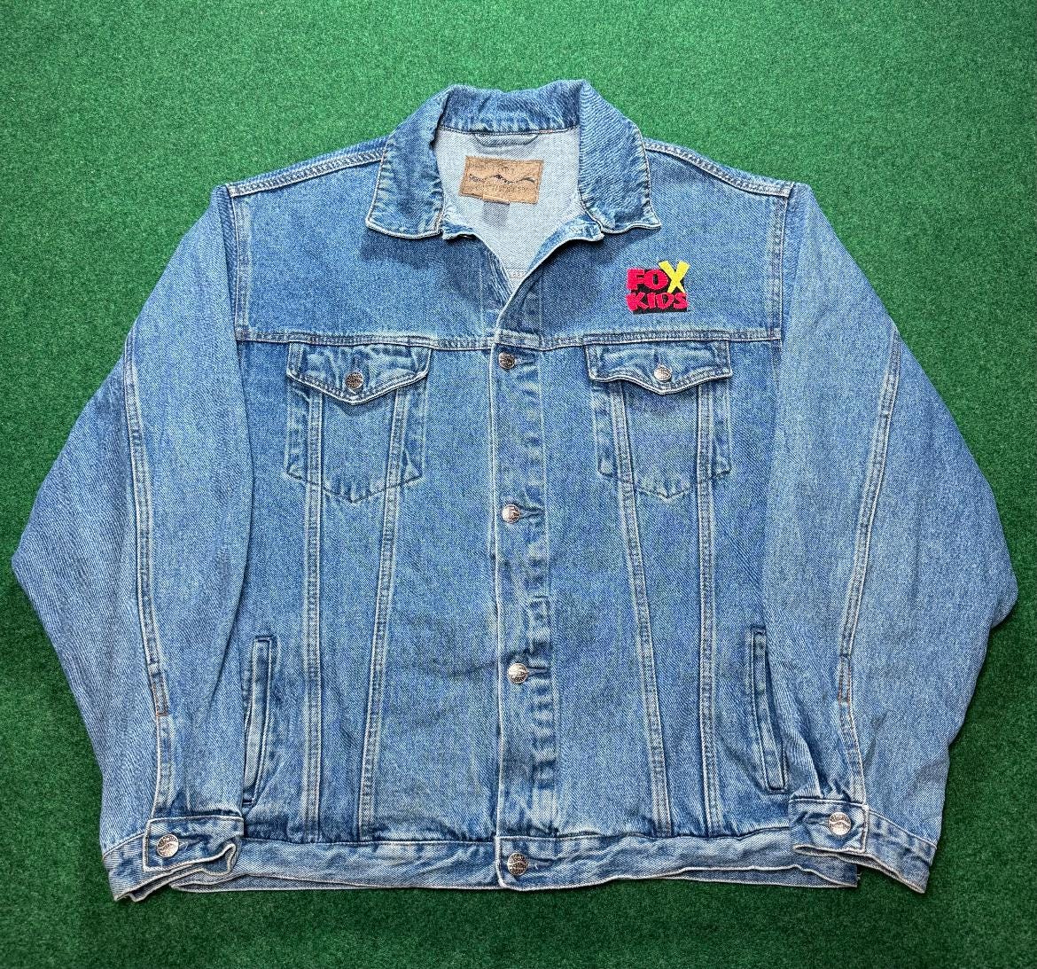 INSANE Holy Grail 90s Fox Kids Denim Jean Jacket Promo Tv