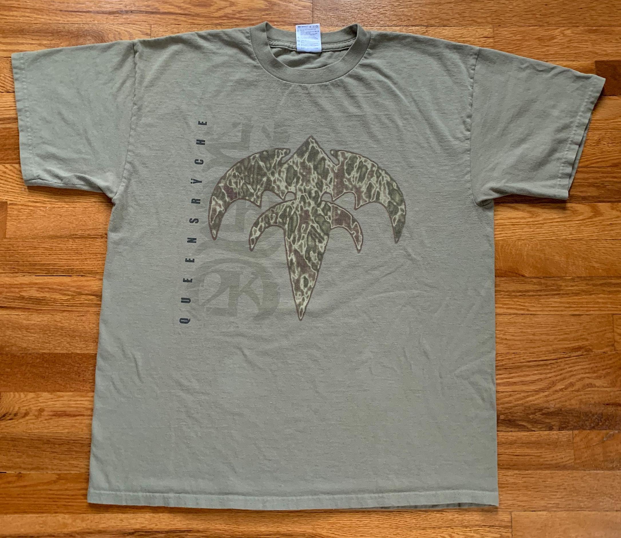 Queensryche Canotta Unisex - Band Progressive Metal Americana - Taglie S-3XL, Nero