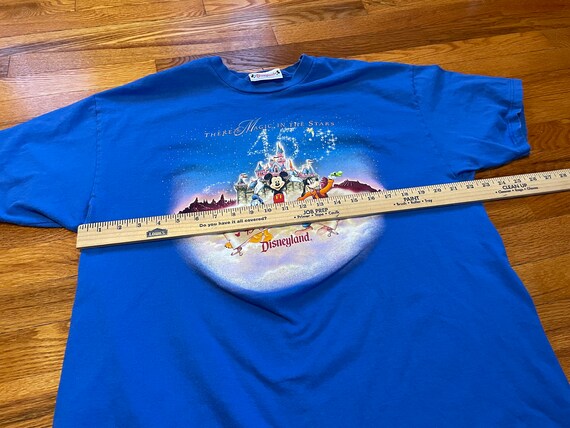 90s Disneyland vintage t-shirt rare 2001 XL blue … - image 7
