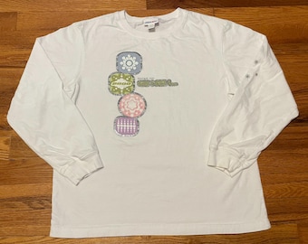 90s 2000 Limited Too Girl vintage Y2K long sleeve t-shirt rare new millennium cute adult small XS retro hipster trl mtv