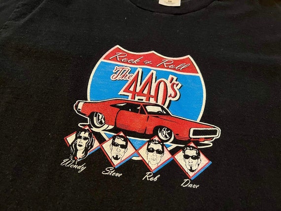 90s The 440’s vintage t-shirt original band tee p… - image 1