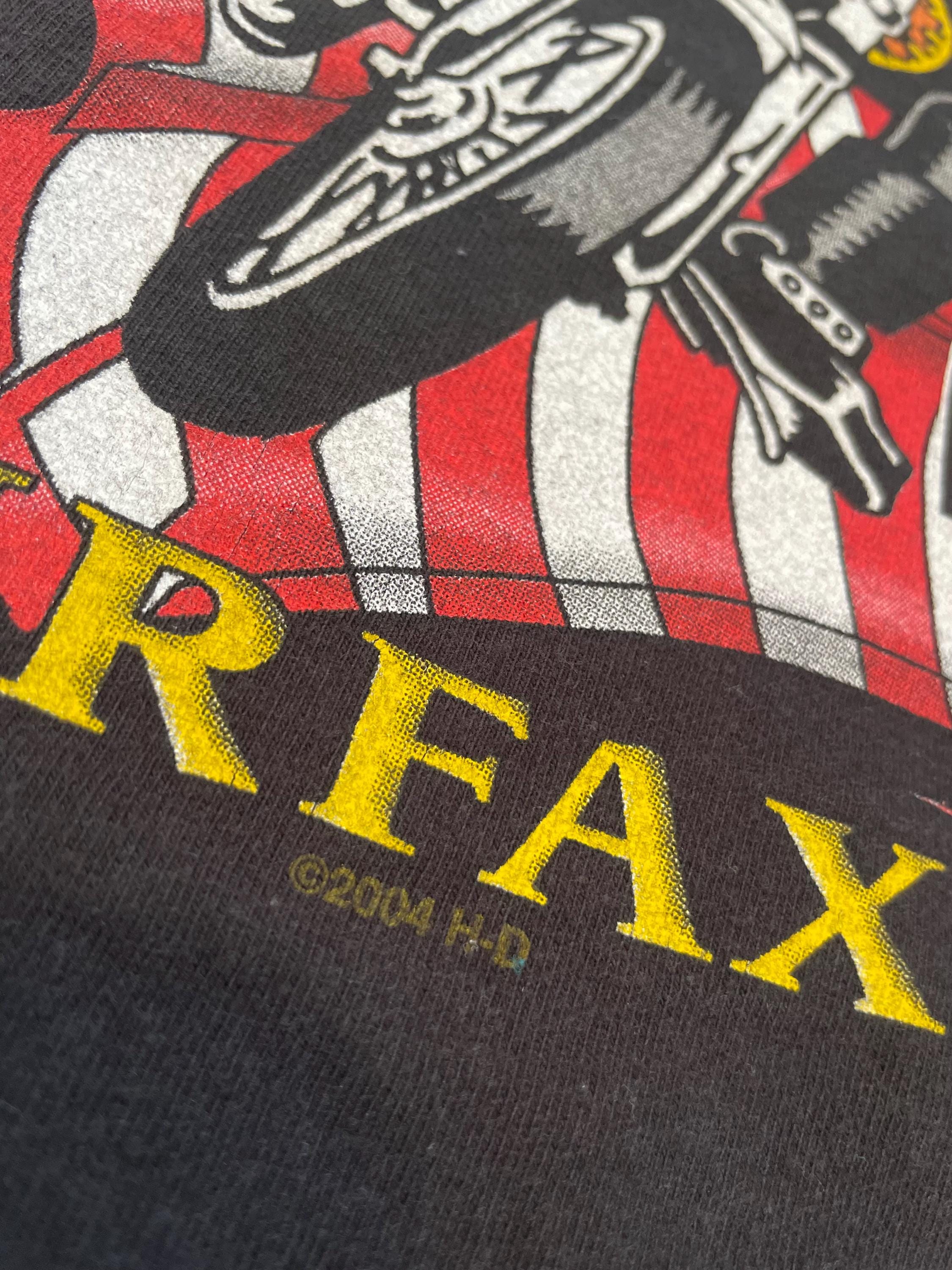 Y2K Harley Davidson Work Sucks Lets Ride Vintage T-shirt Biker XXL