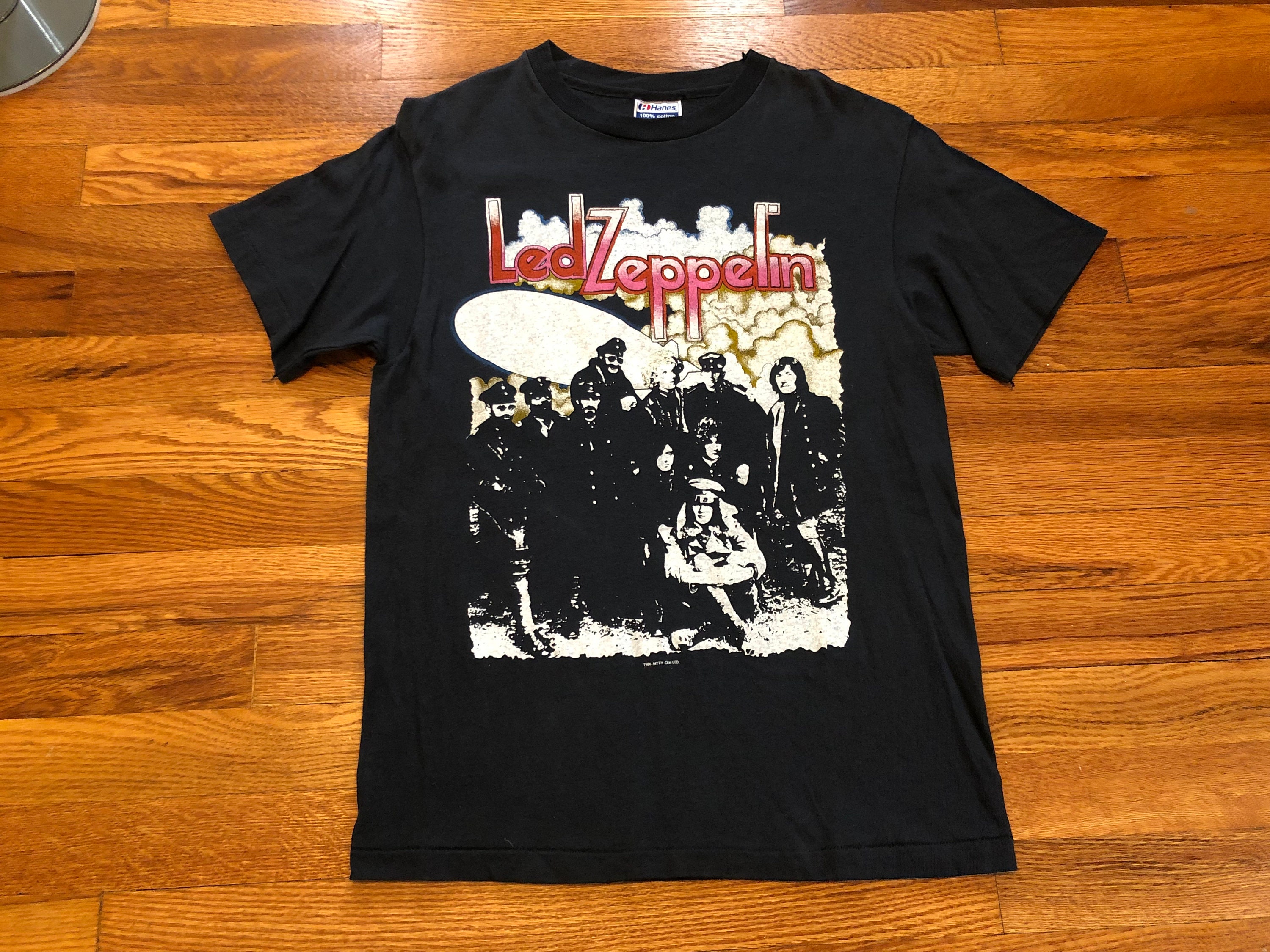 1986 Led Zeppelin T-shirt Insanely Rare 