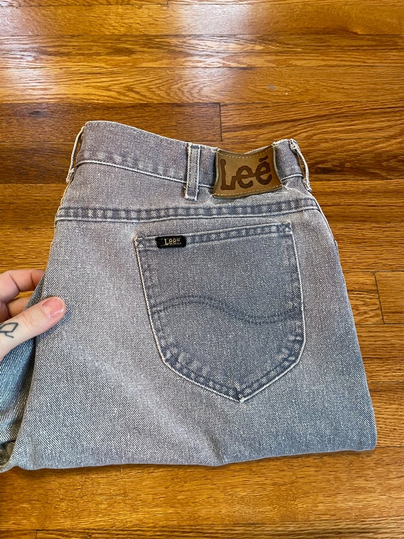 incredible 80s/90s iridescent vintage jeans denim… - image 6