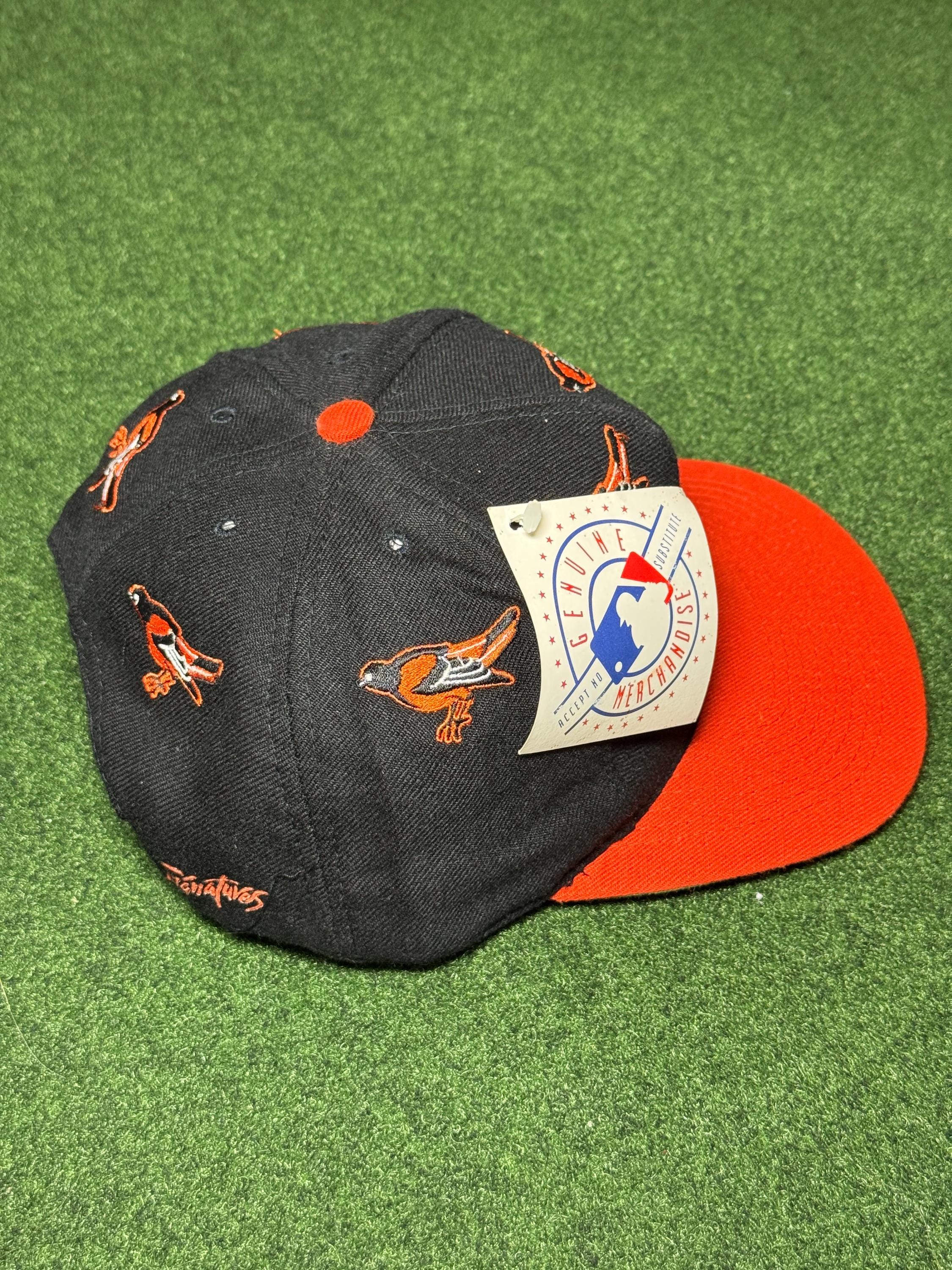 90s Baltimore Orioles Snapback Hat Baseball Cap New With Tags 