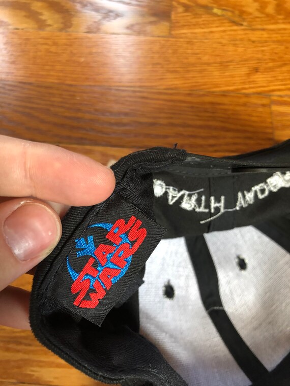 Vintage 1997 Star Wars Darth Vader Snapback Hat (… - image 8