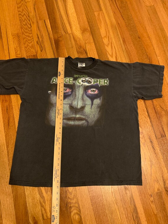 90s Inside Alice Cooper vintage t-shirt old schoo… - image 6