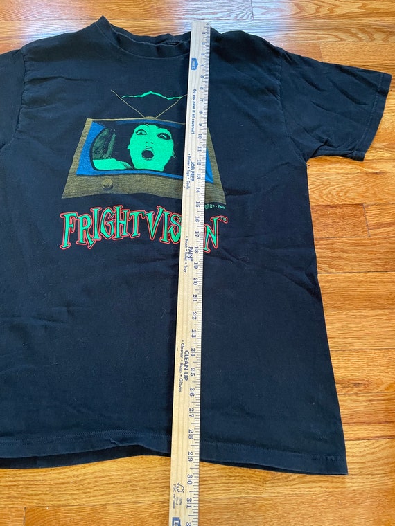 super rare 2001 Frightvision vintage t-shirt clev… - image 7