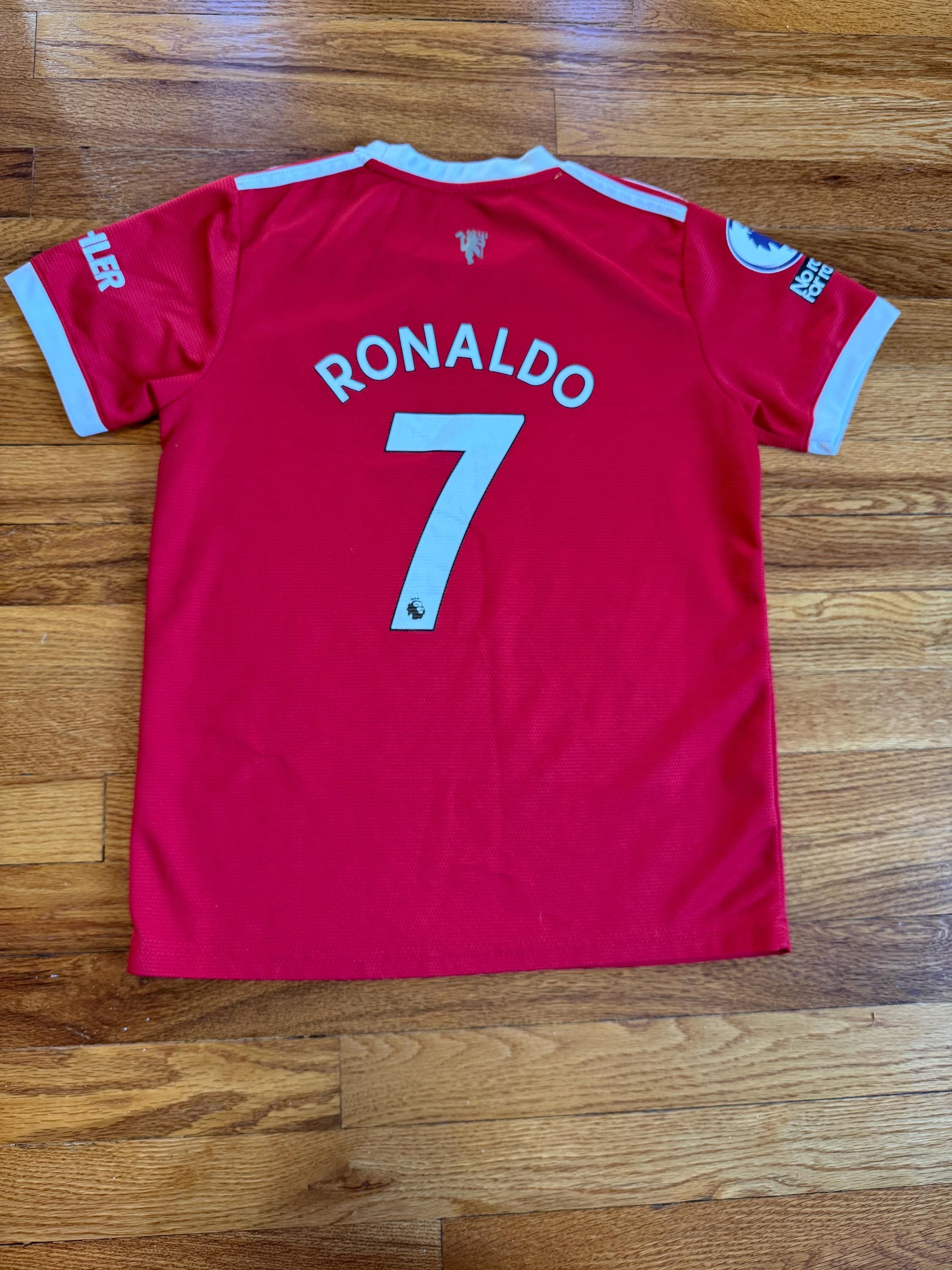 Ronaldo youth manchester jersey - Etsy 日本