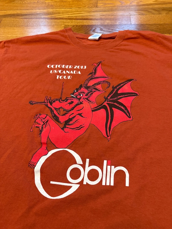 Y2K Goblin Tour T-shirt Rare Italian Horror Movie Band XL Suspiria