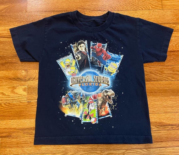 Vintage Universal Studios Florida T-shirt, Y2K Youth Size Large - Etsy