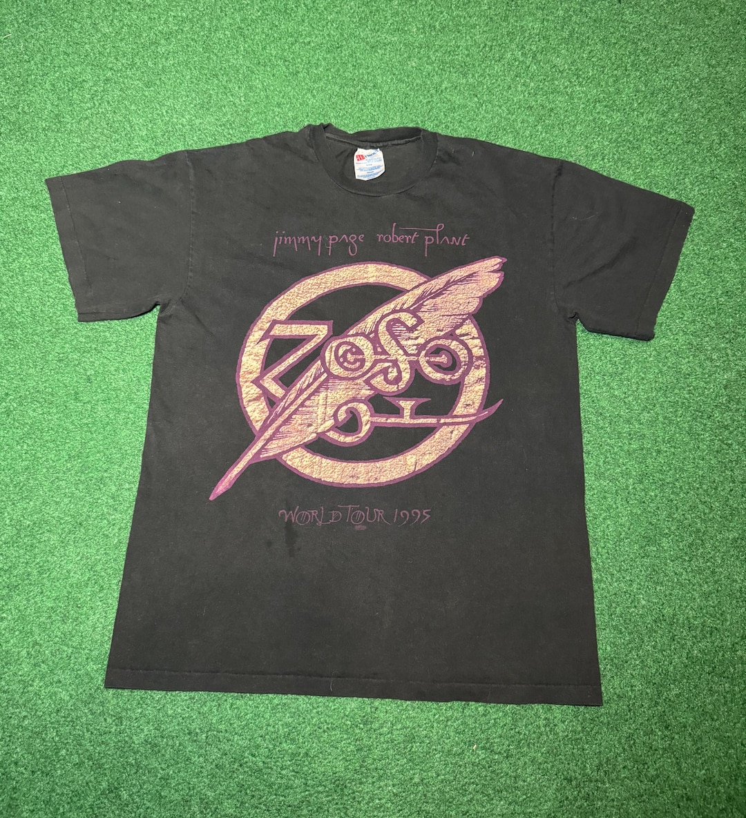 Vintage 90s Zoso Led Zeppelin T-shirt, Robert Plant Jimmy Page