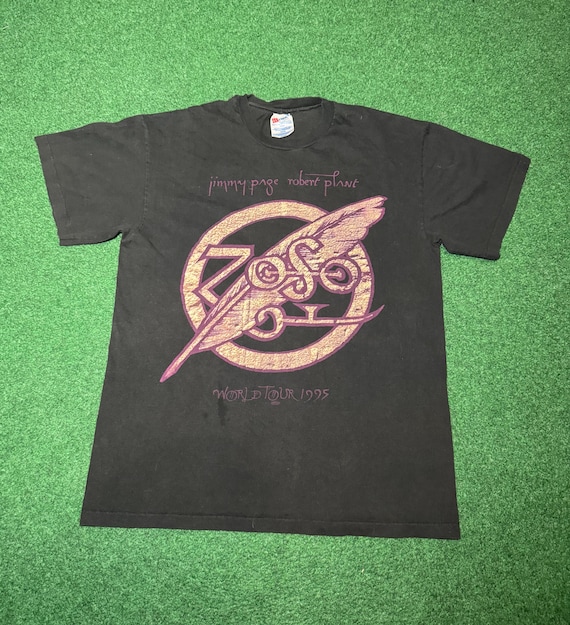 Vintage 90s Zoso Led Zeppelin T-shirt, Robert Plant Jimmy Page
