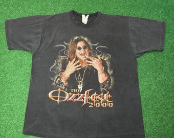 Vintage 2001 Ozzy Osbourne Merry Mayhem Tour T-shirt Allsport