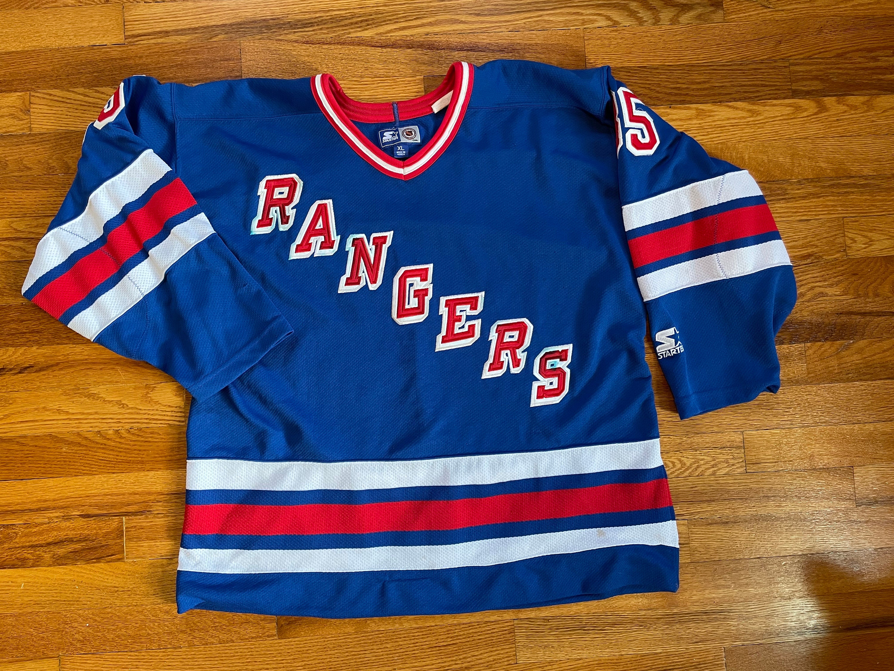 Authentic New York Rangers Jersey 52 XL Pro Player Liberty