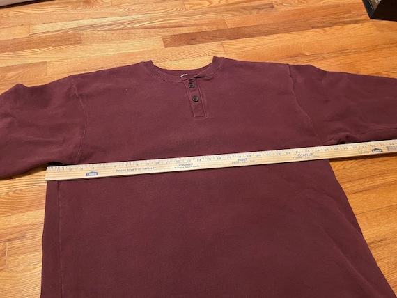 90s Champion Brand Henley Shirt Extremely Rare Vintage