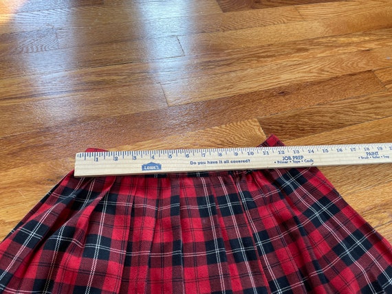 80s/90s Clueless style plaid skirt rare designer … - image 6