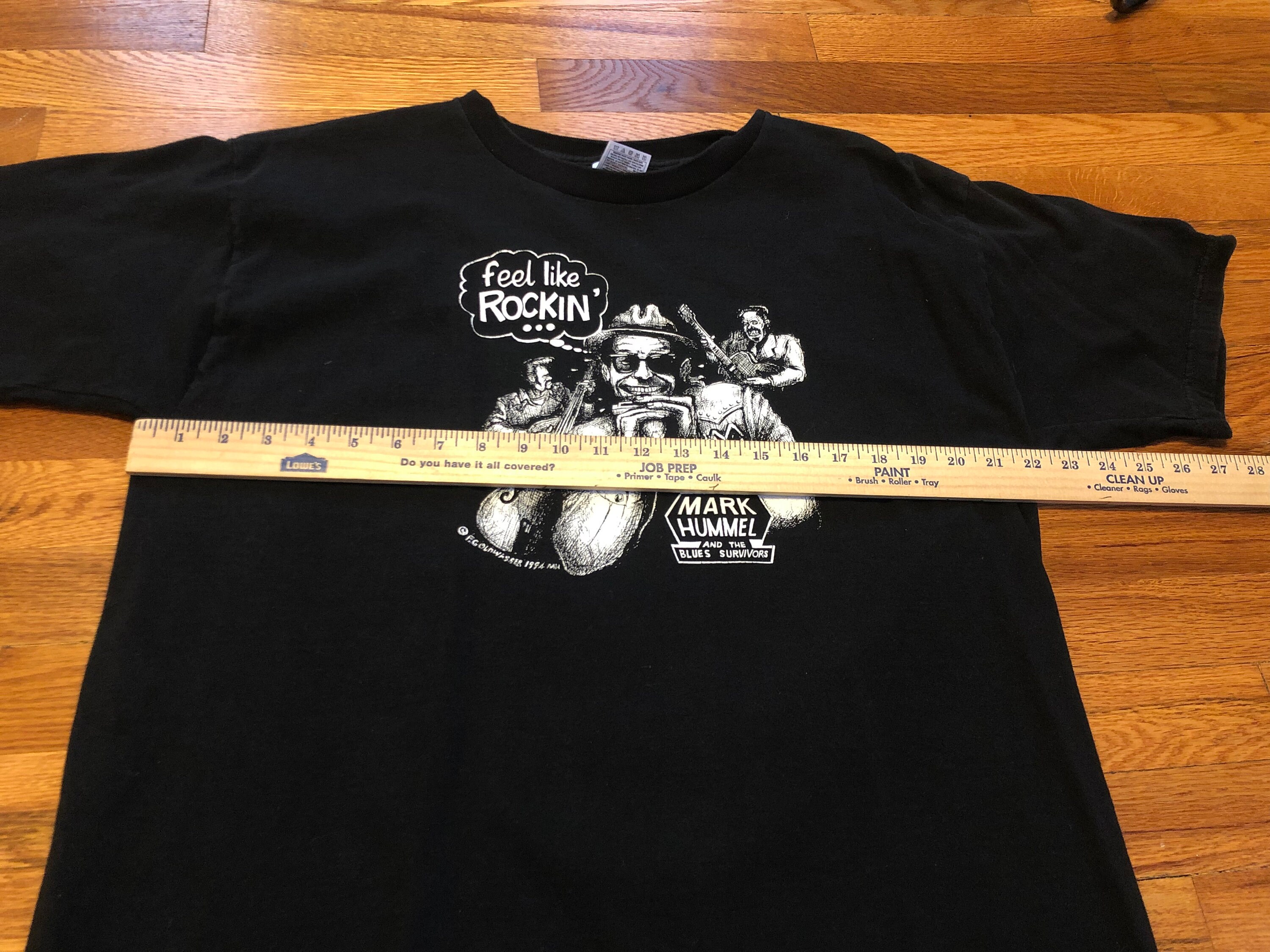 Afdeling uitzending progressief 1994 Mark Hummel and the Blues Survivors Vintage T-shirt Rare - Etsy