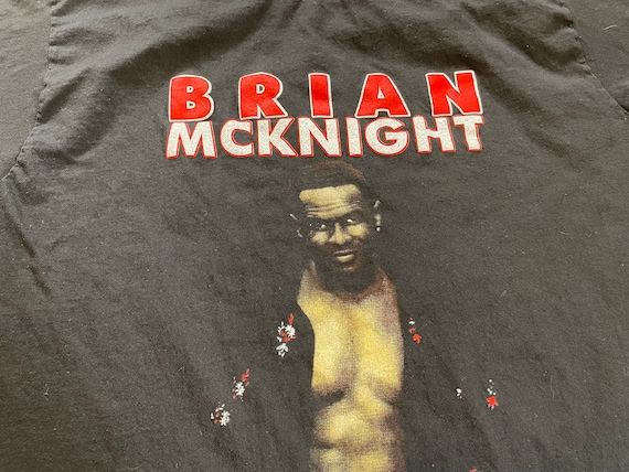 90s 2000 Brian Mcknight Vintage T-shirt Rare Old School Tour Tee 