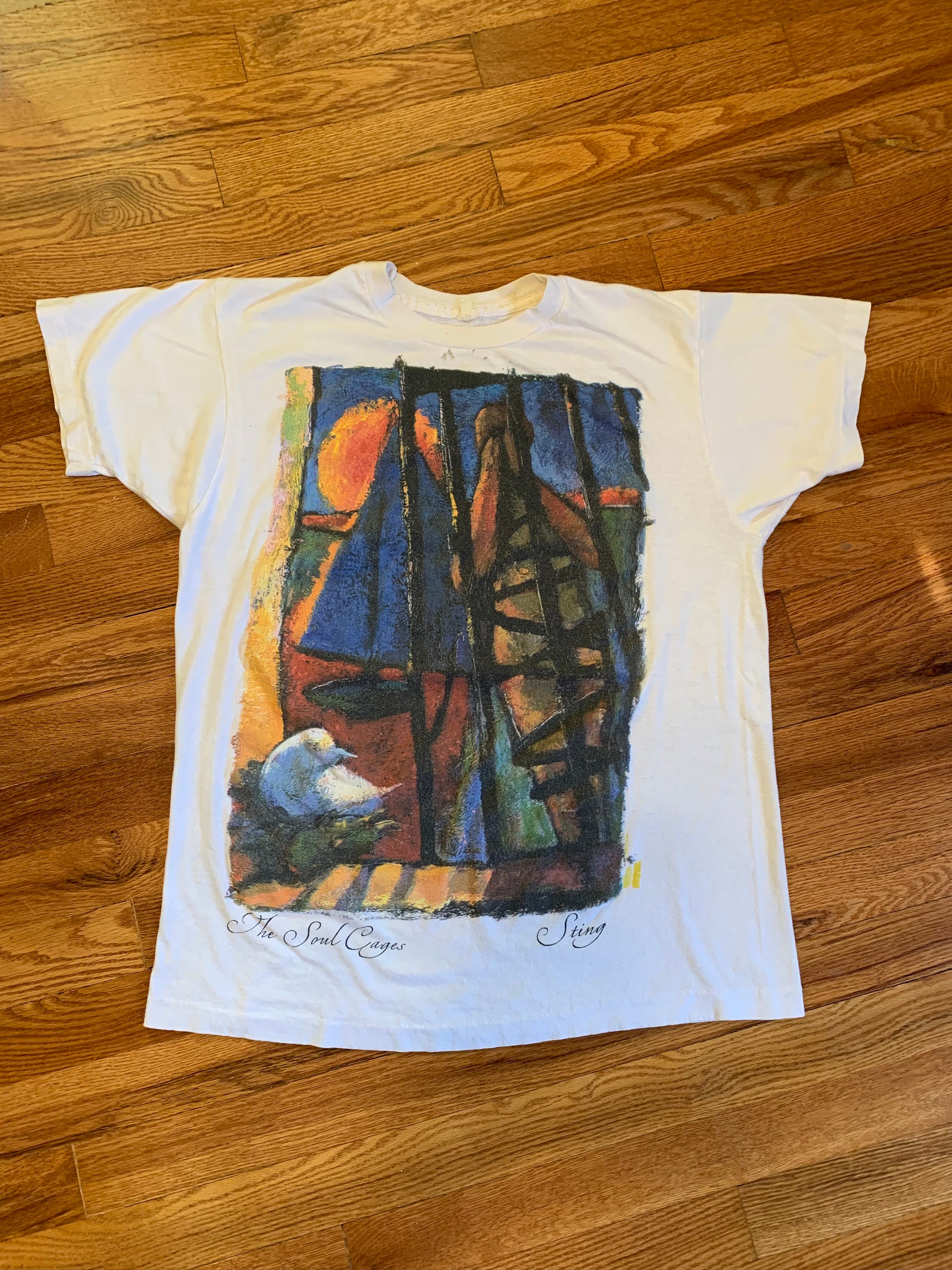 1991Sting “The Soul Cages” band tee USA製(90s Vintage Sting 1991Sting “The Soul Cages” band tee USA製(90s Vintage Sting