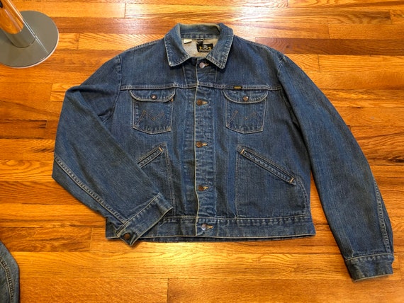 未使用 vintage Men made in USA Lee SET 70s jkt cb - htii.edu.kz