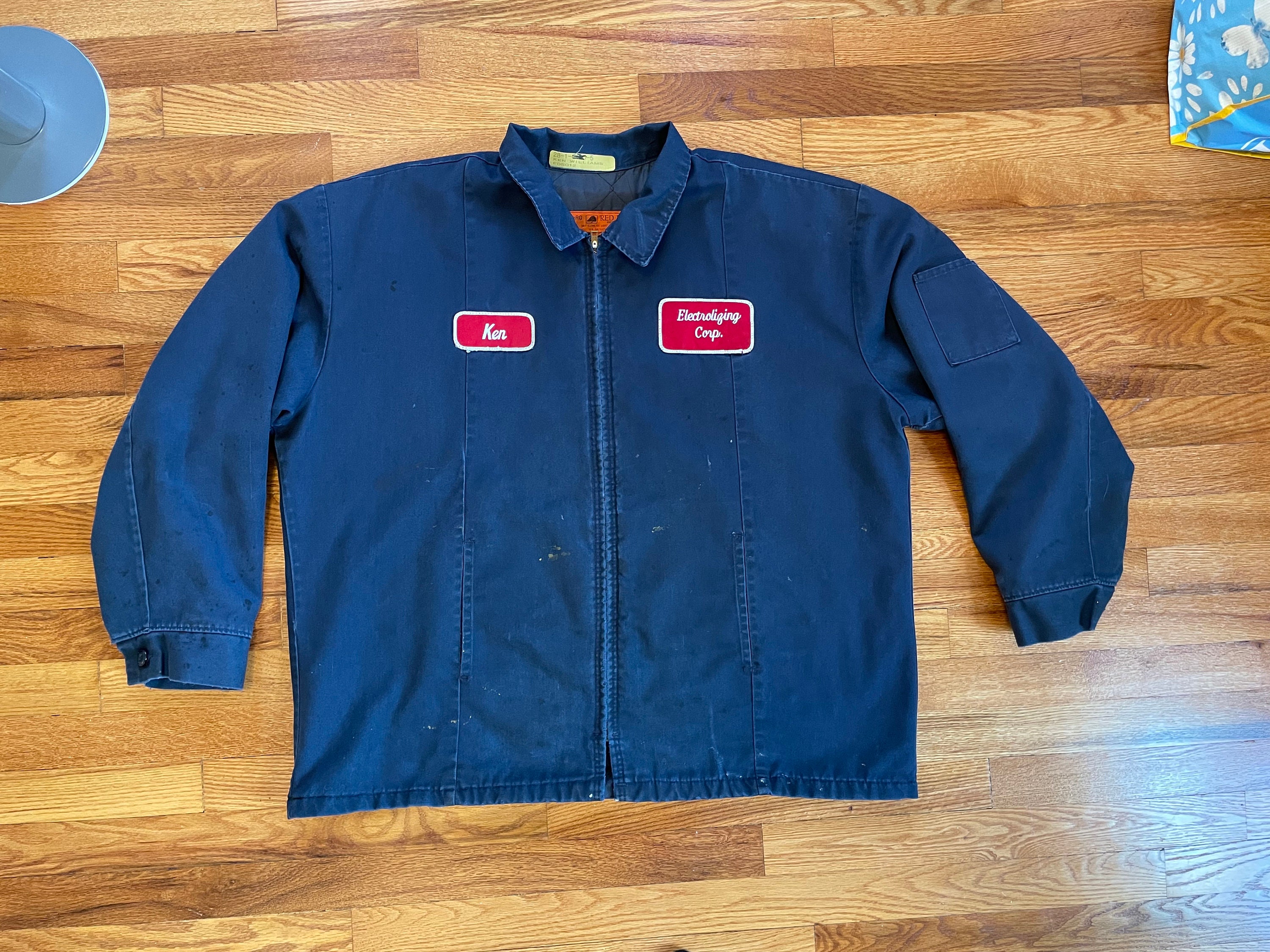 Timeless 80s/90s Punk Rock Grunge Workmans Zip up Jacket Coat Name Tag Ken Electrolizing Corp. Worn to Perfection Badass Paint Splattered - Etsy Timeless 80s/90s Punk Rock Grunge Workmans Zip up Jacket Coat Name Tag Ken Electrolizing Corp. Worn to Perfection Badass Paint Splattered - Etsy
