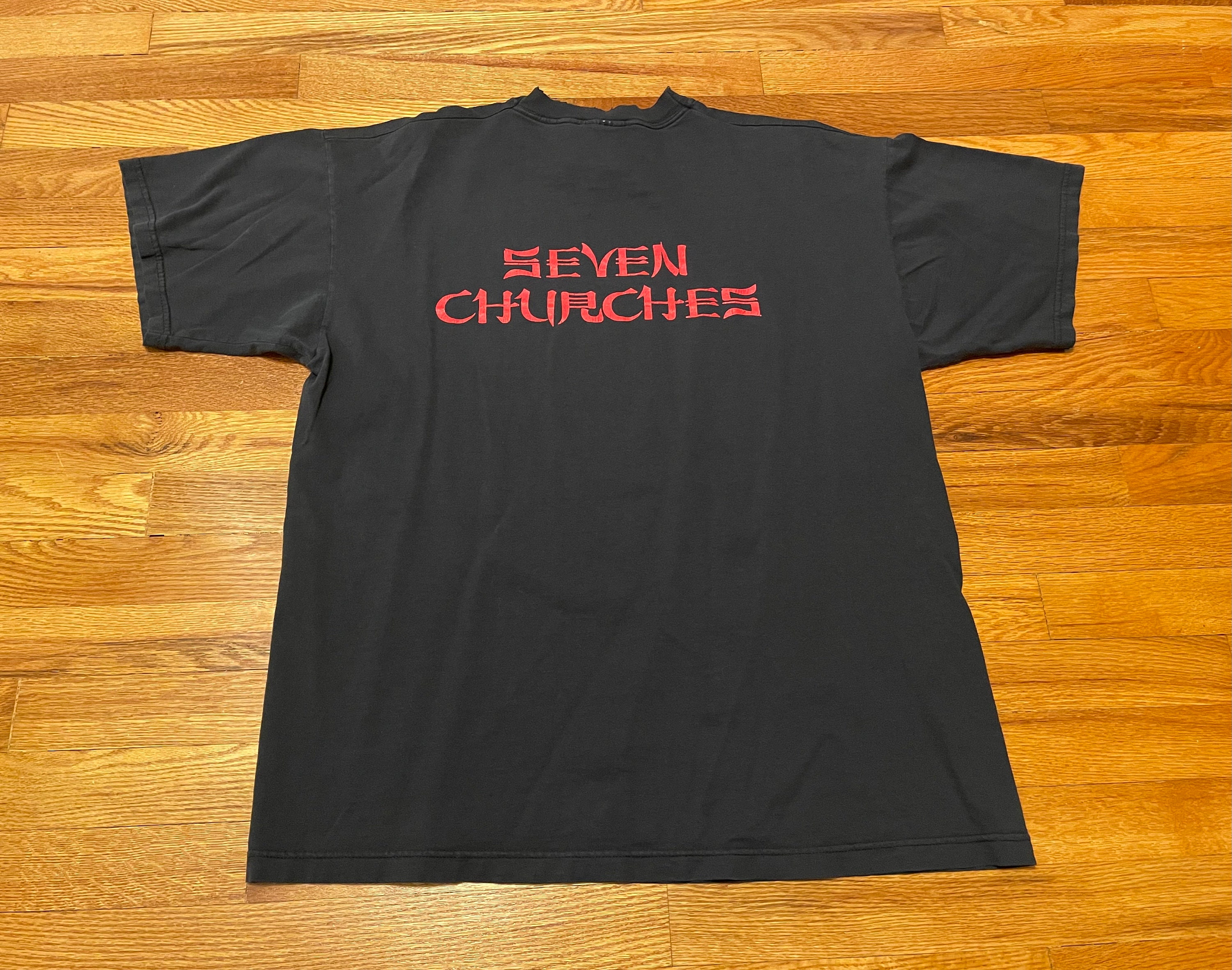 90s Possessed Vintage Death Metal Band T-shirt Rare Seven