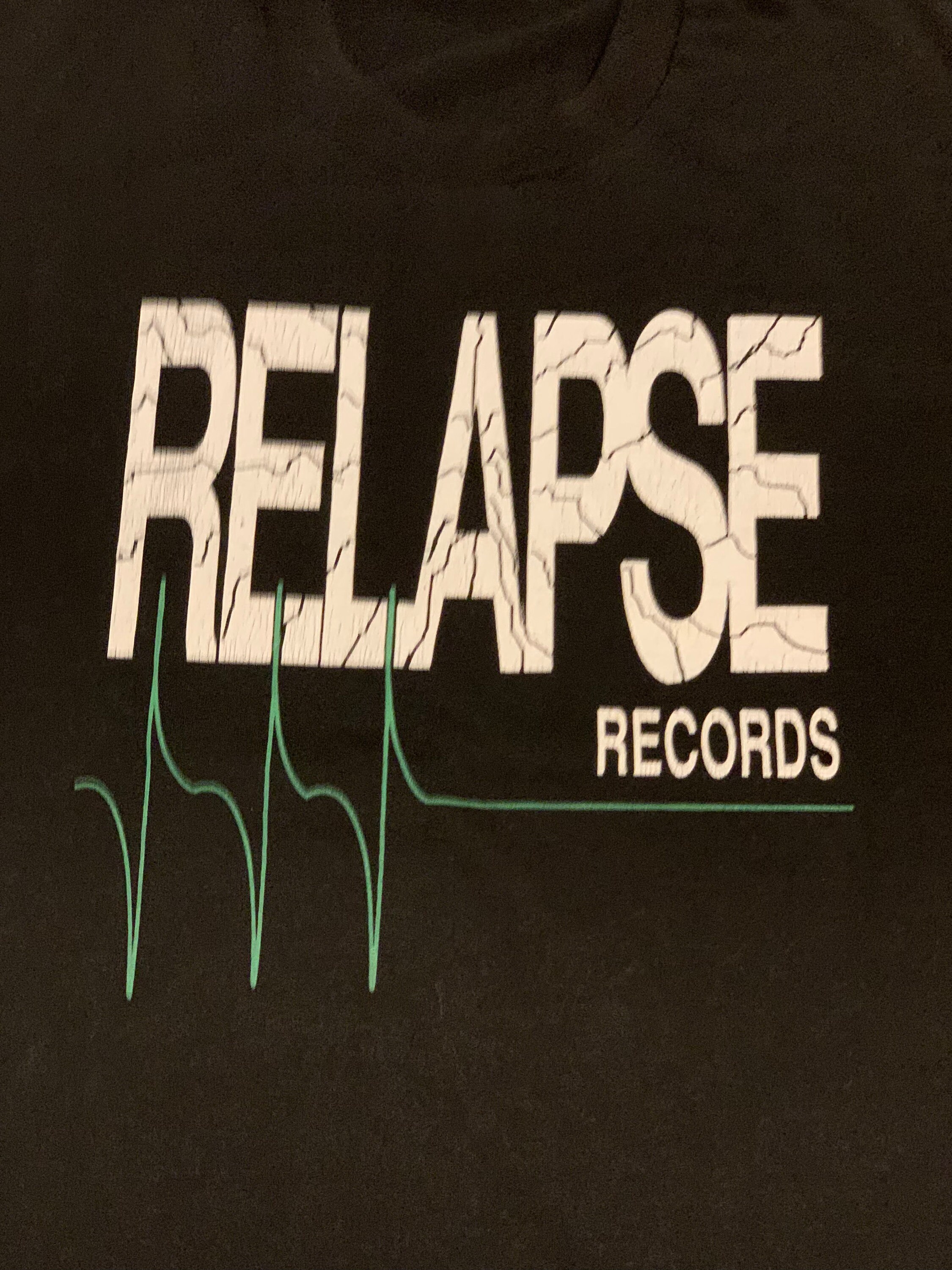 激レア リラプスレコード Relapse Records 90年代 ロンT-