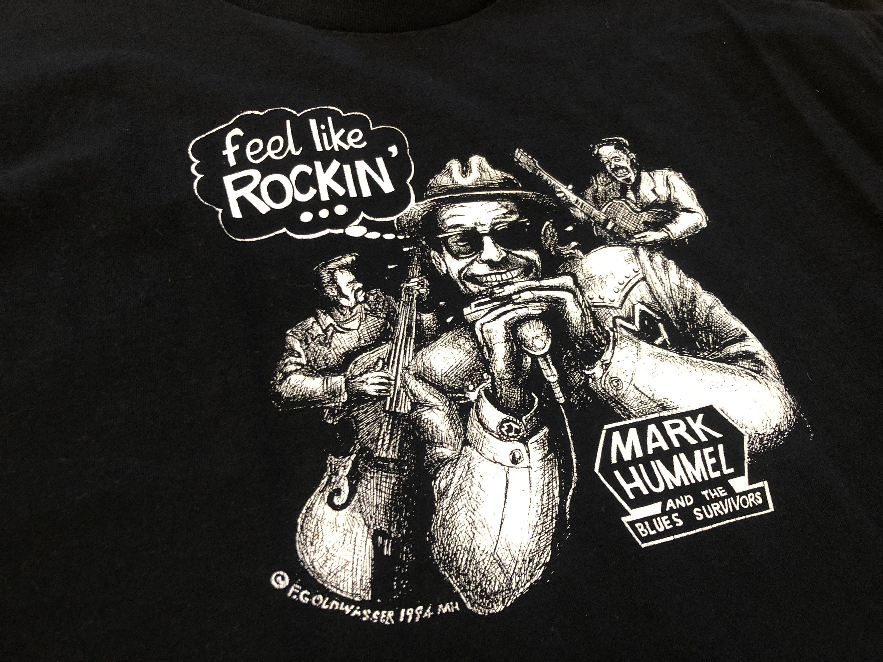 Nominaal Moskee Alaska 1994 Mark Hummel and the Blues Survivors Vintage T-shirt Rare - Etsy