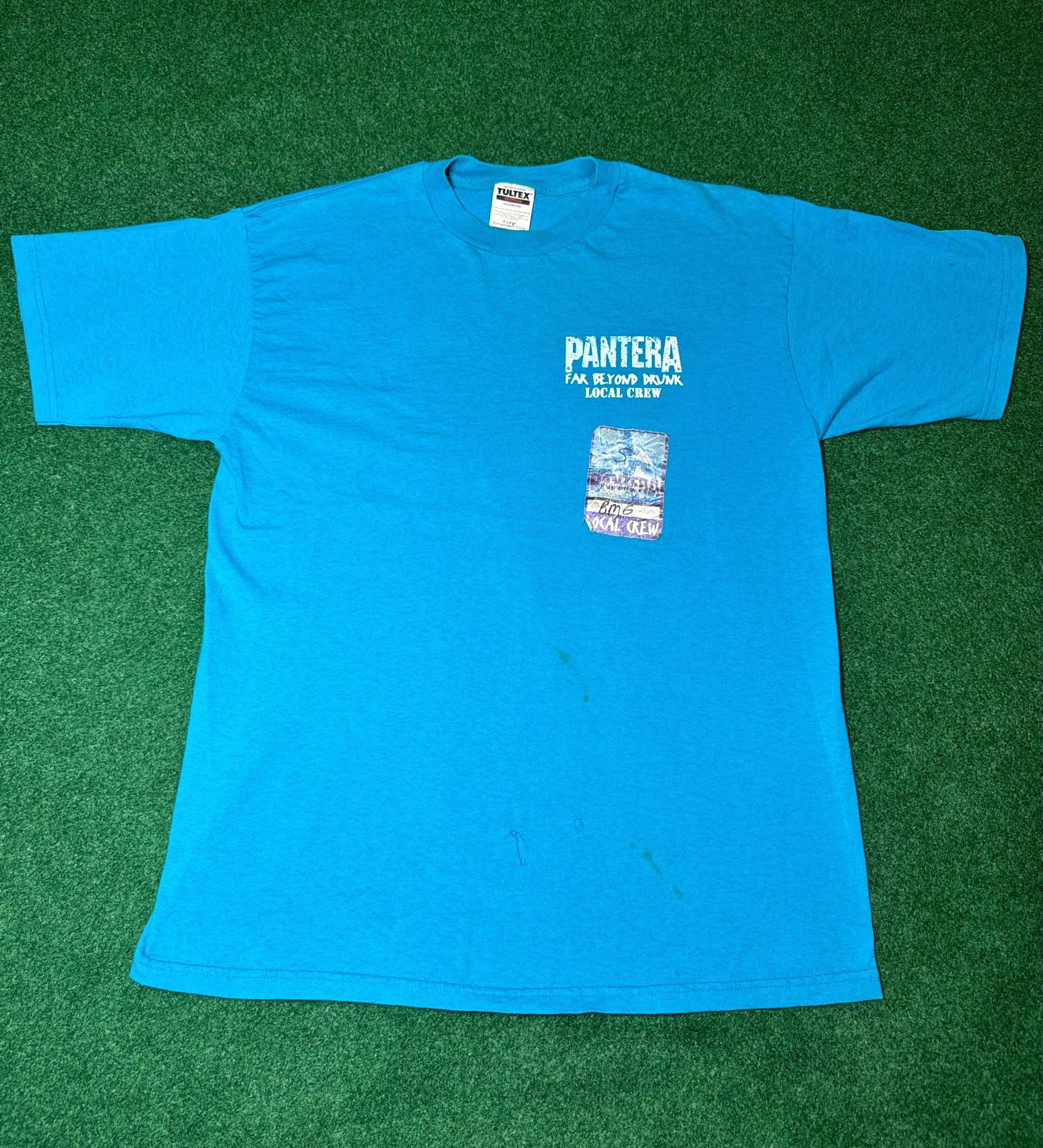90s Pantera Far Beyond Drunk Local Crew Vintage T-shirt W
