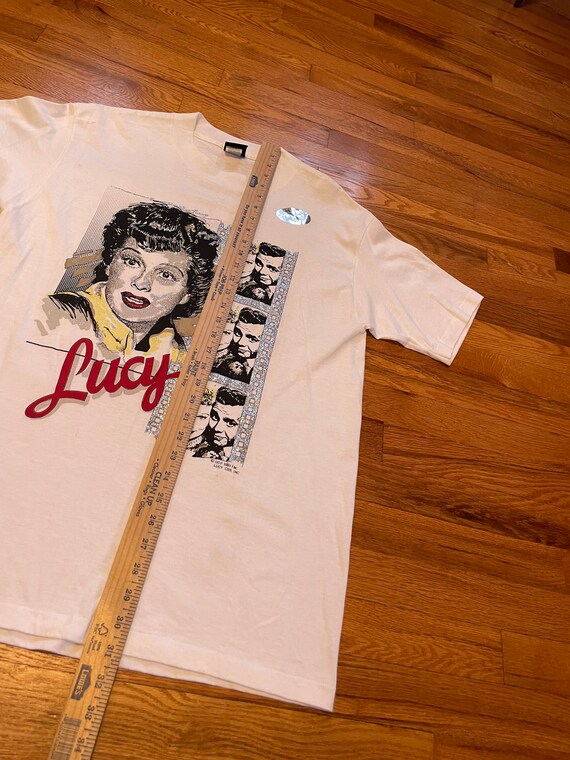 1991 90s I Love Lucy Vintage T-shirt Rare Diamond Dust