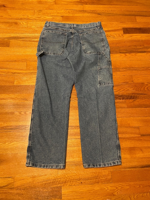 Y2K Baggy Carpenter Pants Jeans Denim Size 33x30 Wrangler Y2K Baggy Carpenter Pants Jeans Denim Size 33x30 Wrangler