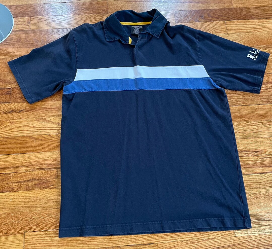 90s VINTAGE POLO SPORT T-SHIRT MEN SZ XL 1990s RAP TEE HIP