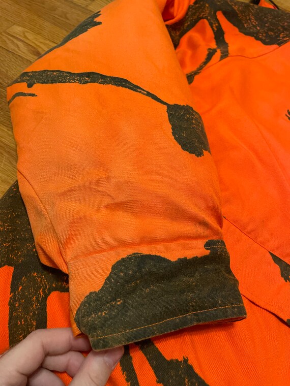 90s Field and Stream puffer insulated coat hooded hun… Gem