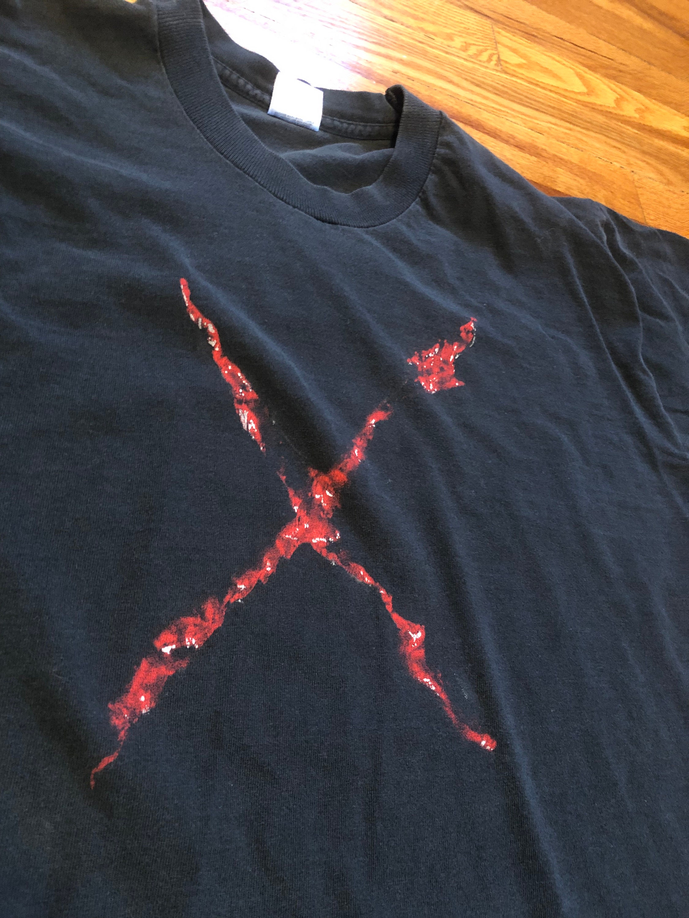 ★【Beyond Closet】★ART HAND PRINTING LOGO T-SHIRT.S★ BEYOND CLOSET N Archive Yard Hand Printing Logo T-shirt