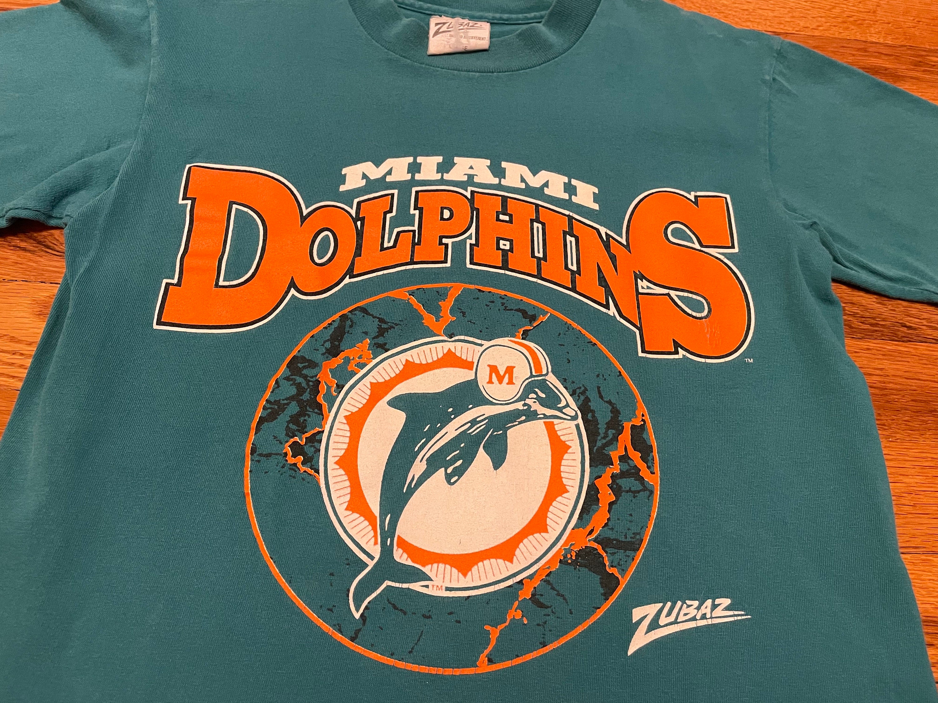 90s Miami Dolphins Zubaz Vintage T 