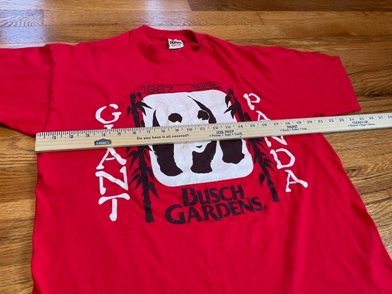 1987 Busch Gardens “Giant Panda” vintage t-shirt … - image 6