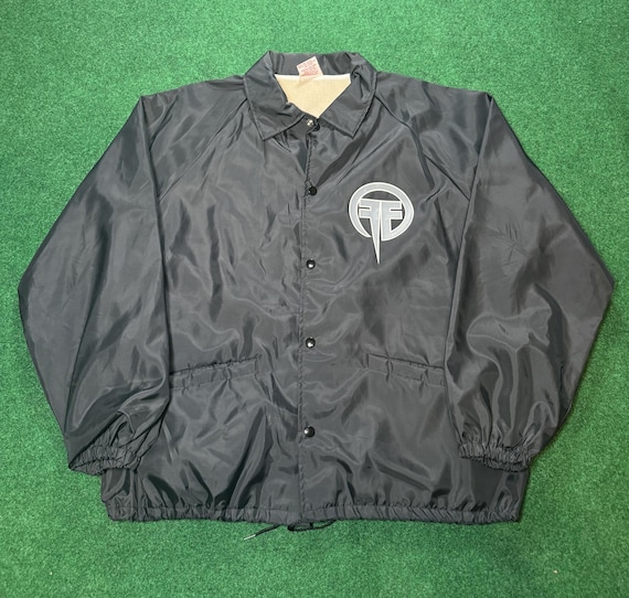 90s Fear Factory Vintage Windbreaker Jacket Rare Band Nu