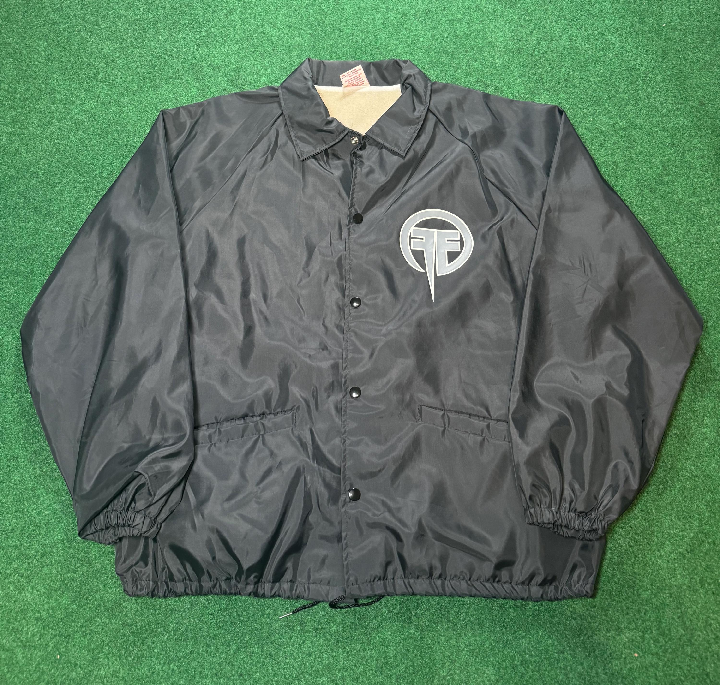 90s Fear Factory Vintage Windbreaker Jacket Rare Band Nu-metal