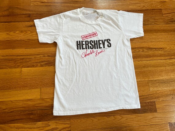 80s Certified Hershey’s Chocolate Lovers vintage t-sh… - Gem