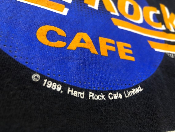 1989 Hard Rock Cafe Toronto vintage t-shirt old s… - image 3
