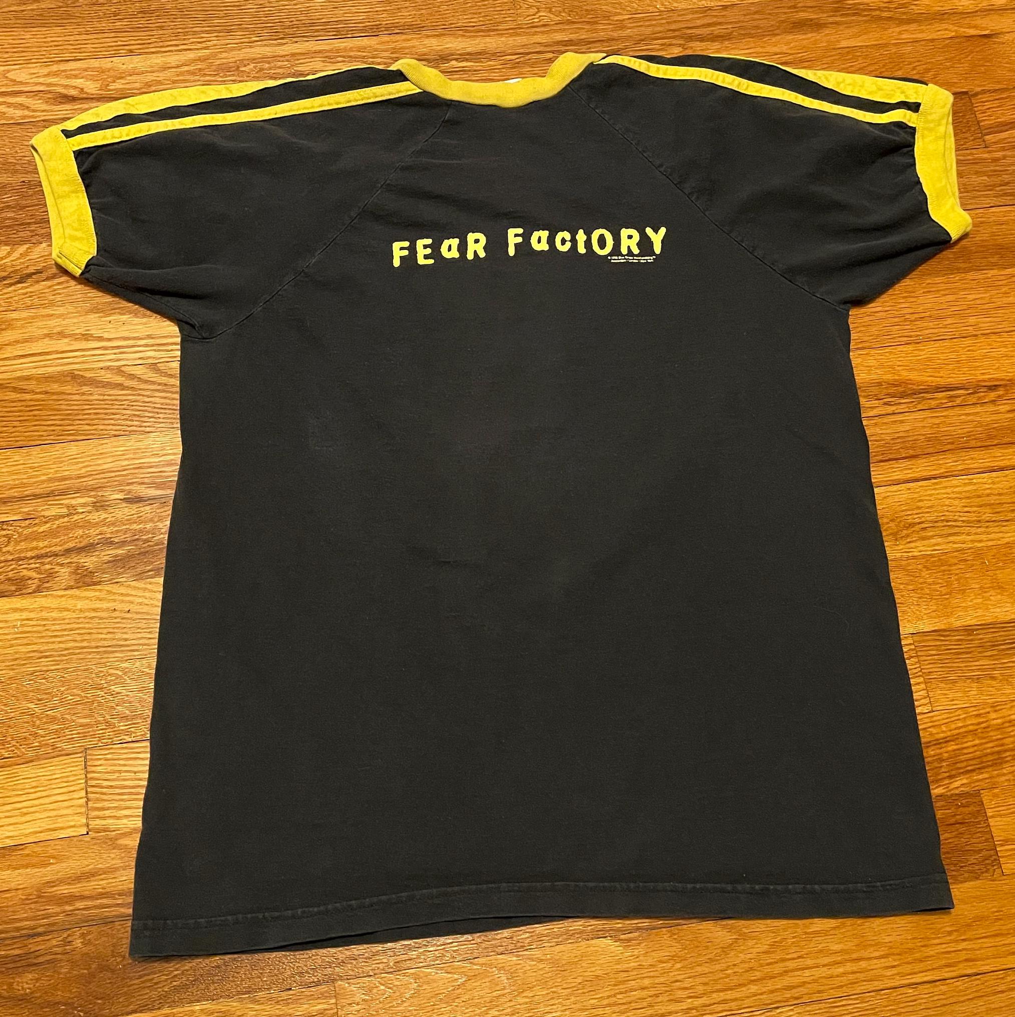 1998 Fear Factory Vintage T-shirt Extremely Rare Design