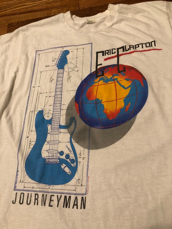 1990 Eric Clapton “Journeyman World Tour” vintage… - image 3