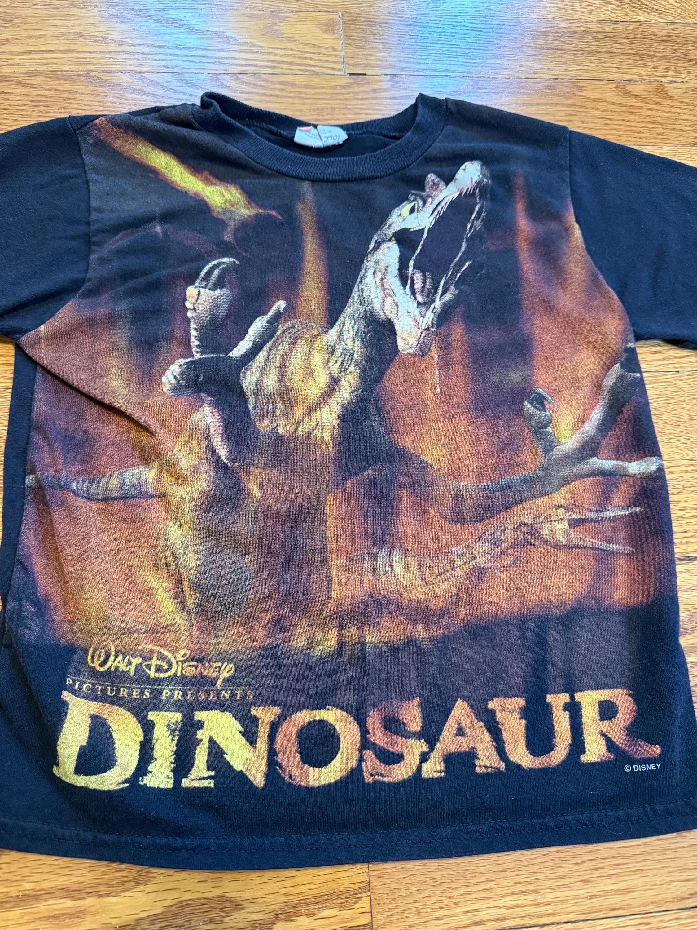 Vintage 90s Disney Dinosaur T-shirt, Movie Promo, Youth Medium 