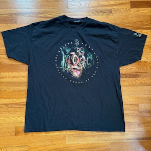 2004 Y2K Skinny Puppy Goth T-shirt rare The Greater Wrong of the Right XL band