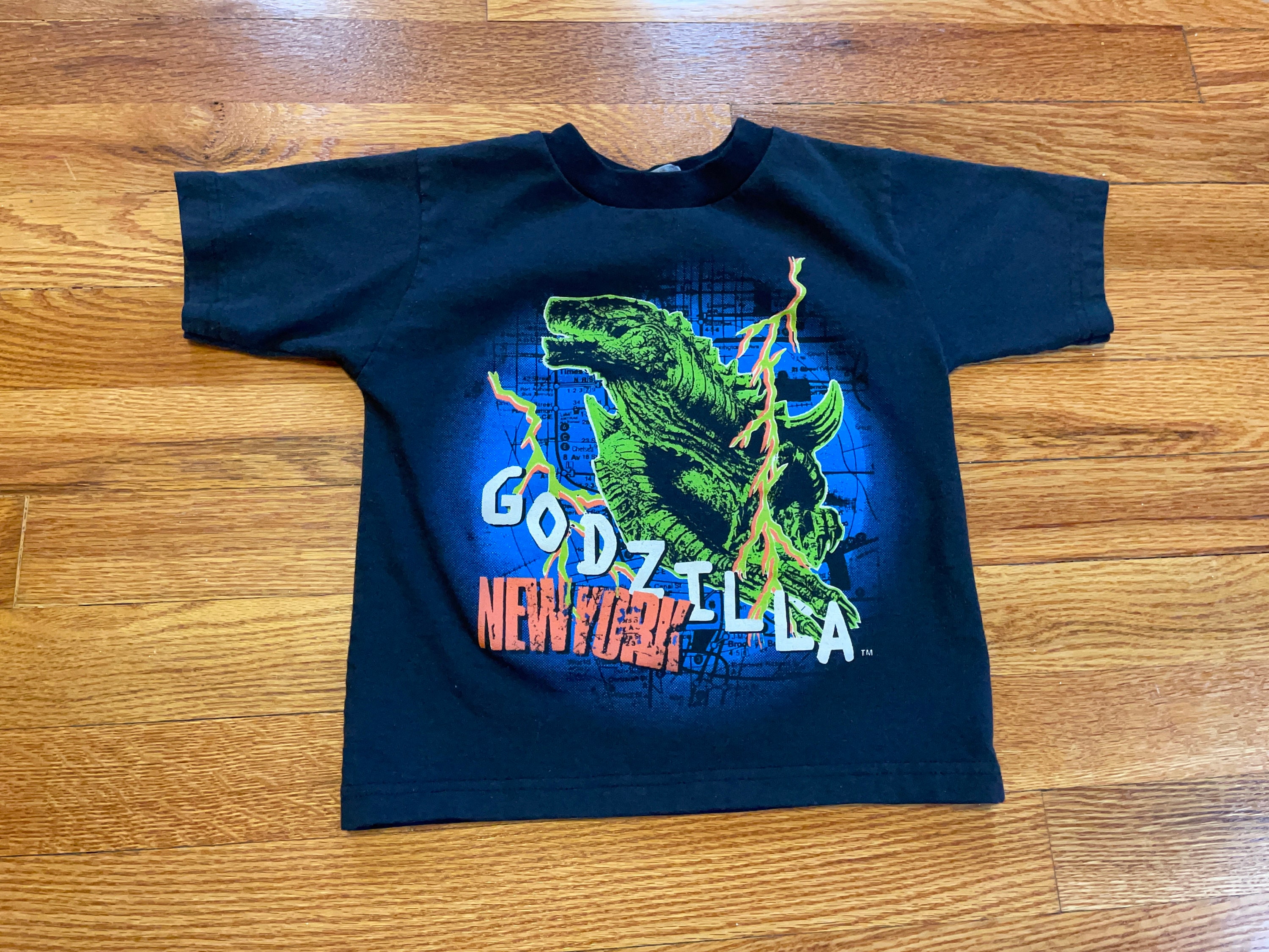 激レア　Hollywood 1998 GODZILLA タイダイTシャツ XL