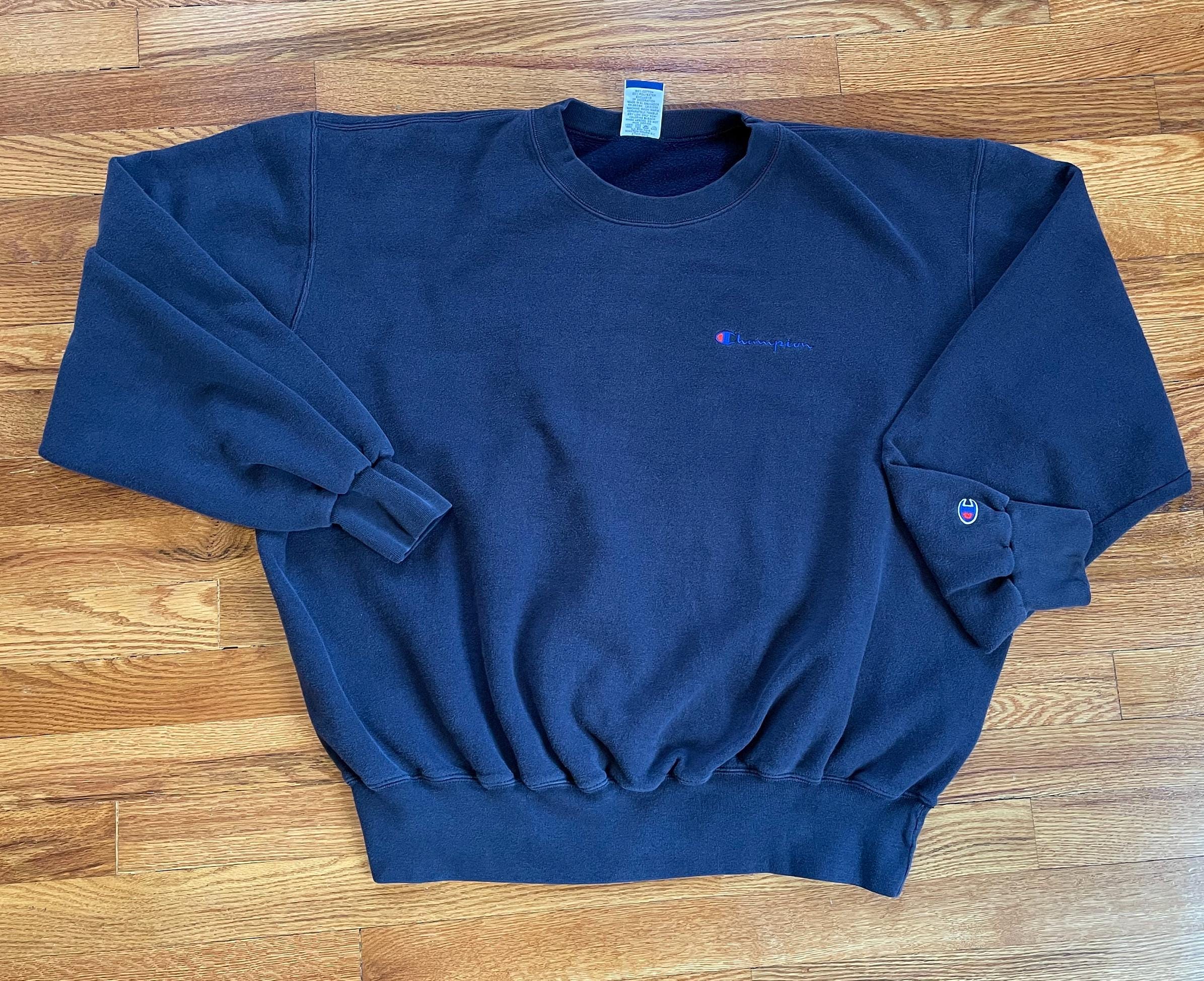✓90s vintage champion fade sweat foodie
